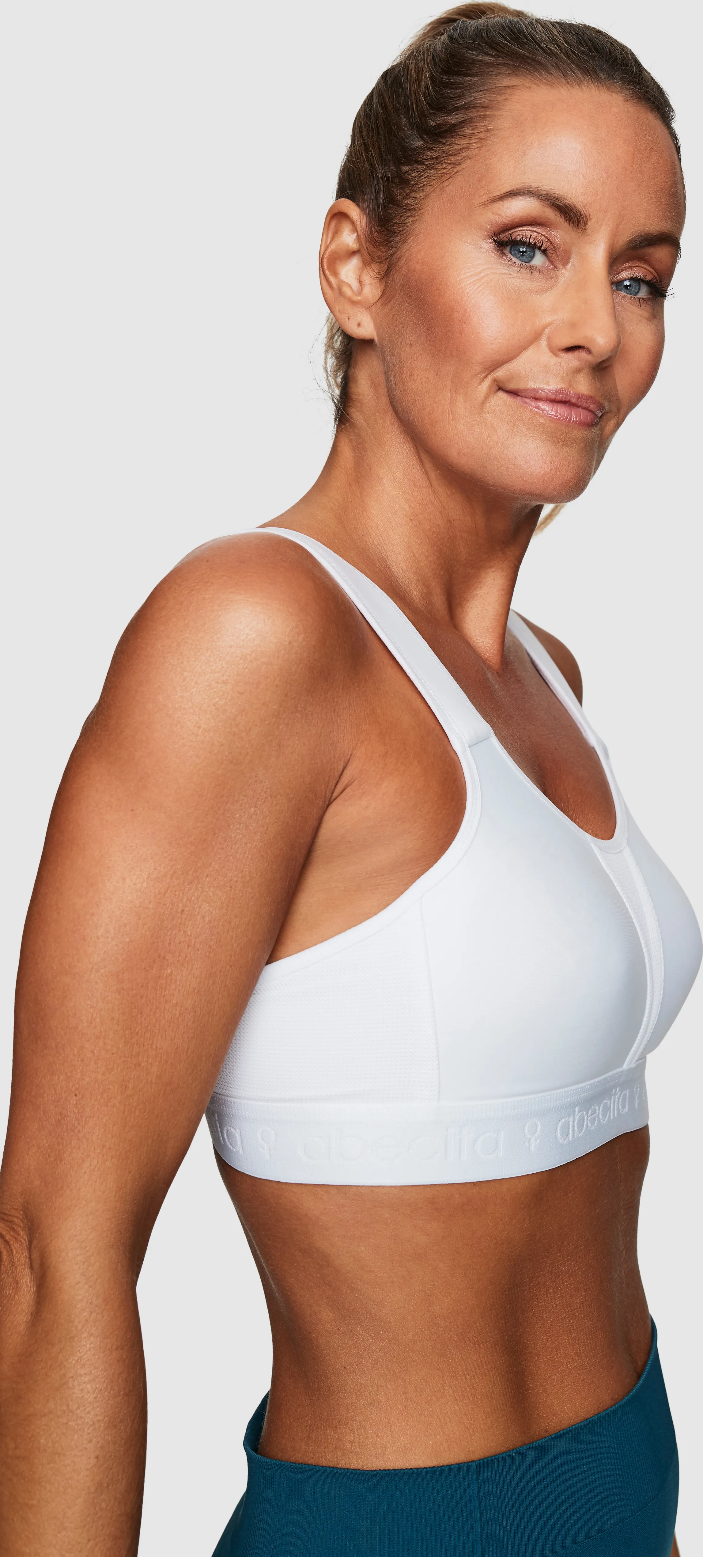 Abecita Kimberly Sport Bra White | Buy Abecita Kimberly Sport Bra White here | Outnorth