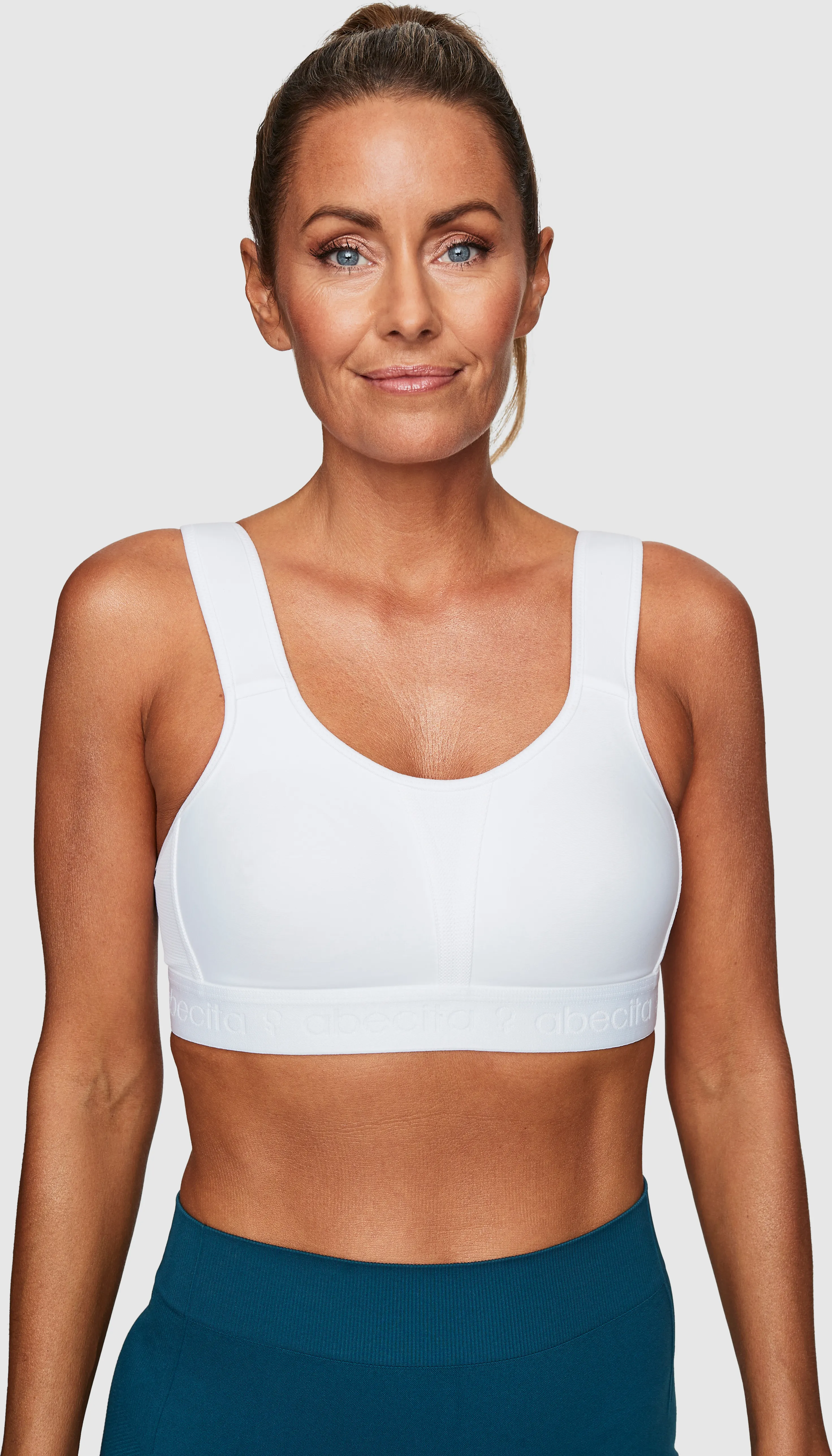 Abecita Kimberly Sport Bra White | Buy Abecita Kimberly Sport Bra White here | Outnorth