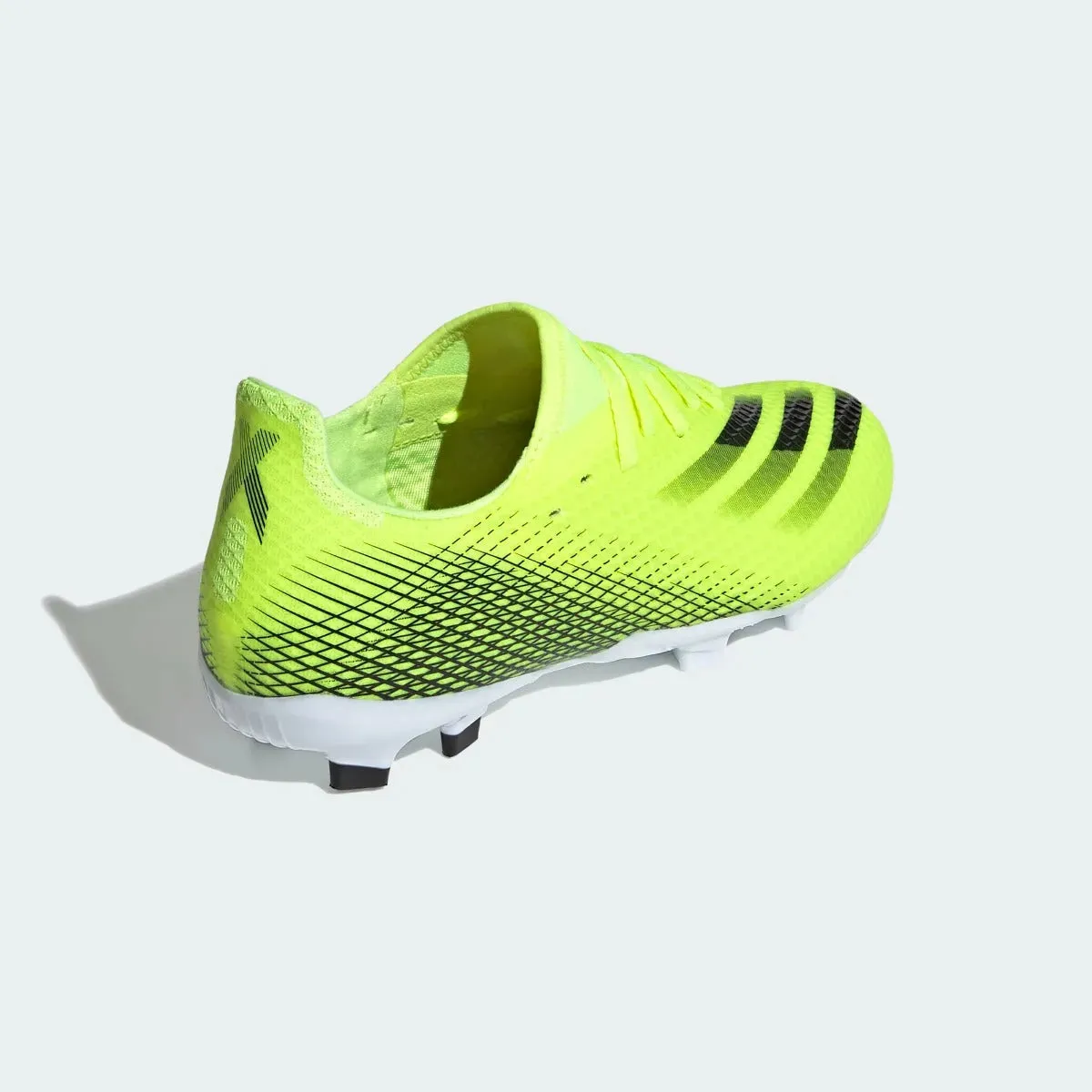 Adidas JR X Ghosted.3 FG - Volt-Black