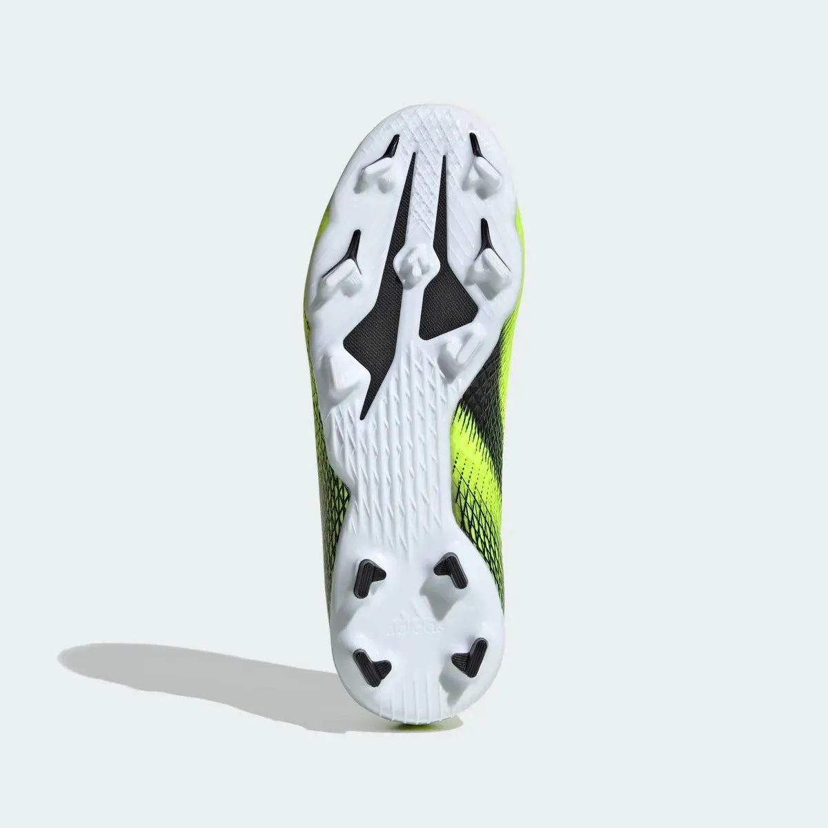 Adidas JR X Ghosted.3 FG - Volt-Black
