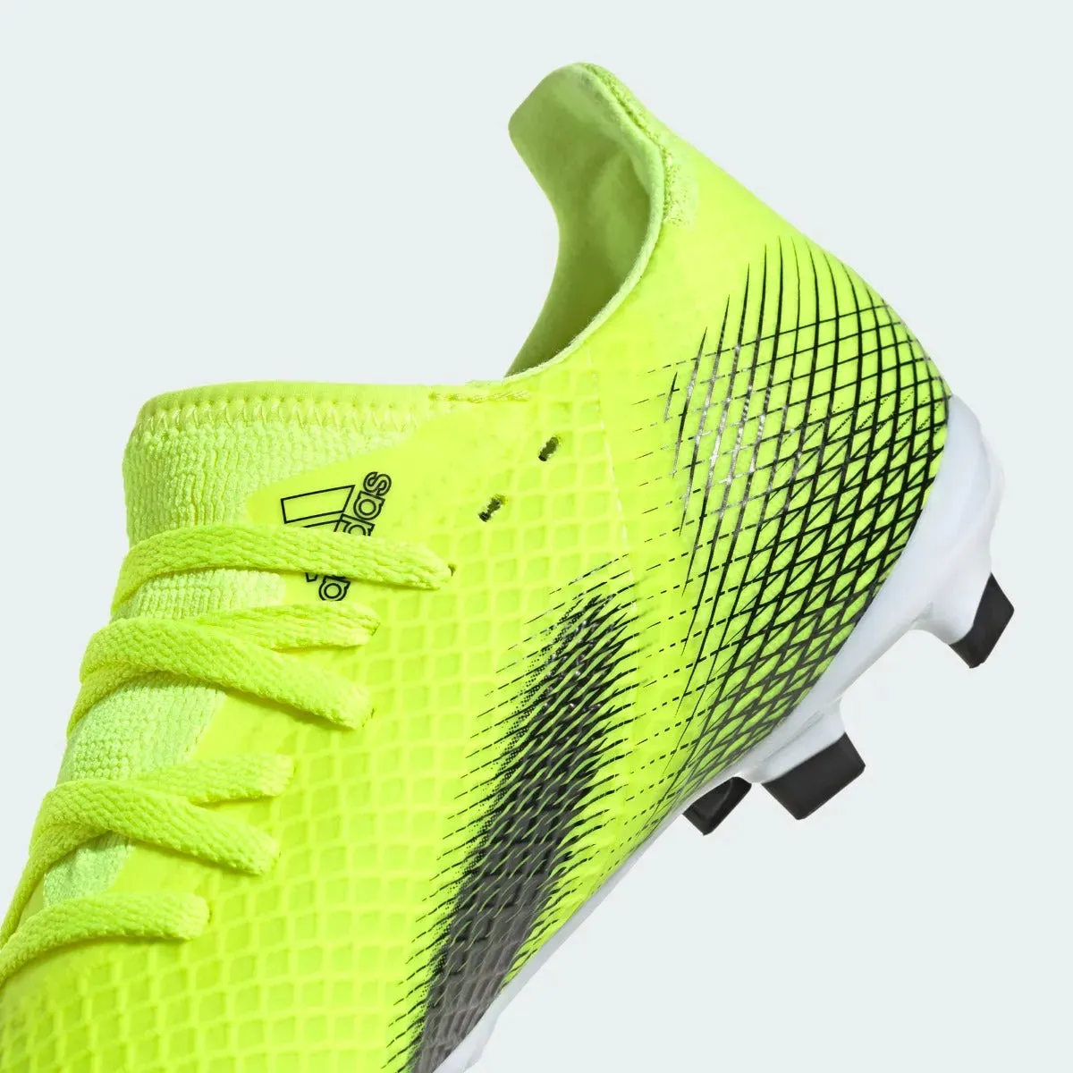 Adidas JR X Ghosted.3 FG - Volt-Black