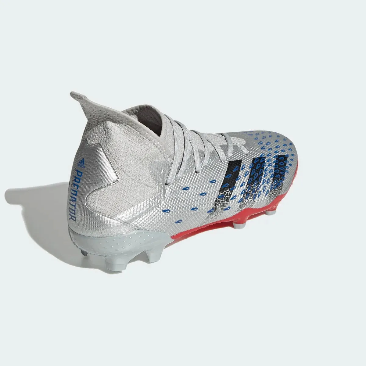 Adidas Predator Freak .3 FG - Silver-Royal-Red