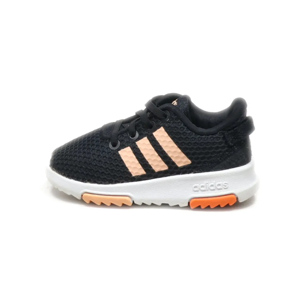 Adidas Racer Tr Infant Sport Shoes Fabric Black Colour For Kids