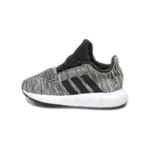 Adidas Swift Run Sport Shoes Leather Grey Colour For Kids