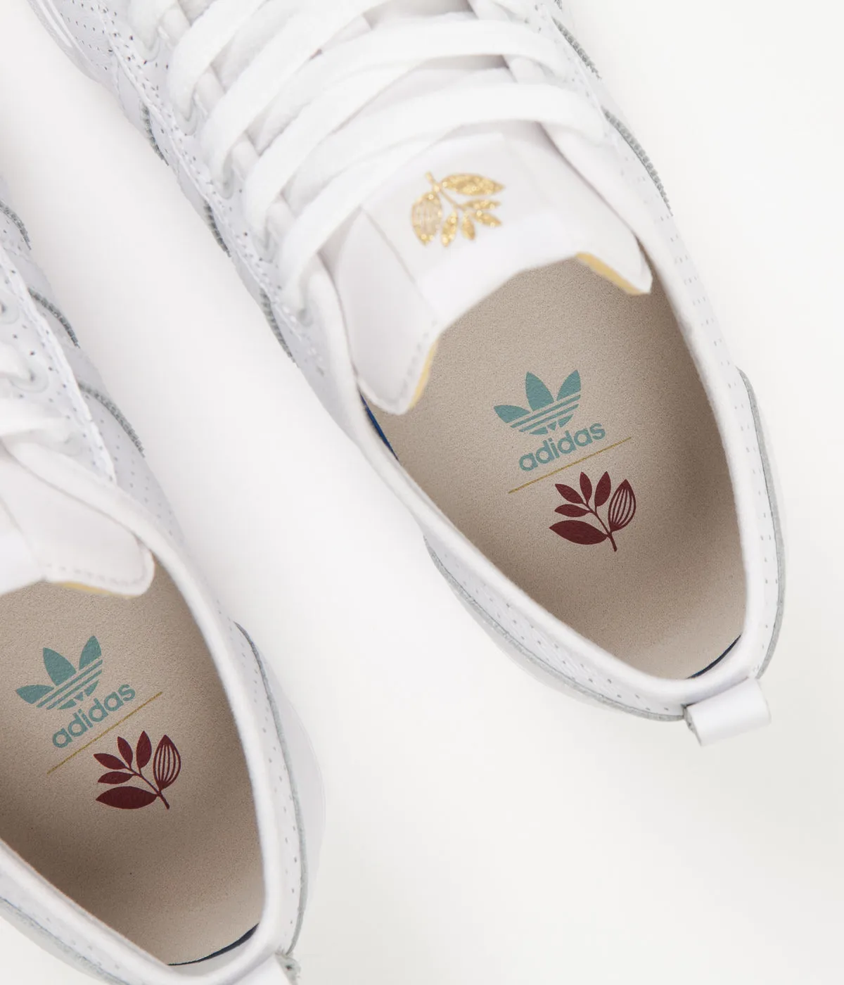 Adidas x Magenta Matchcourt Shoes - White / Gold / Gum