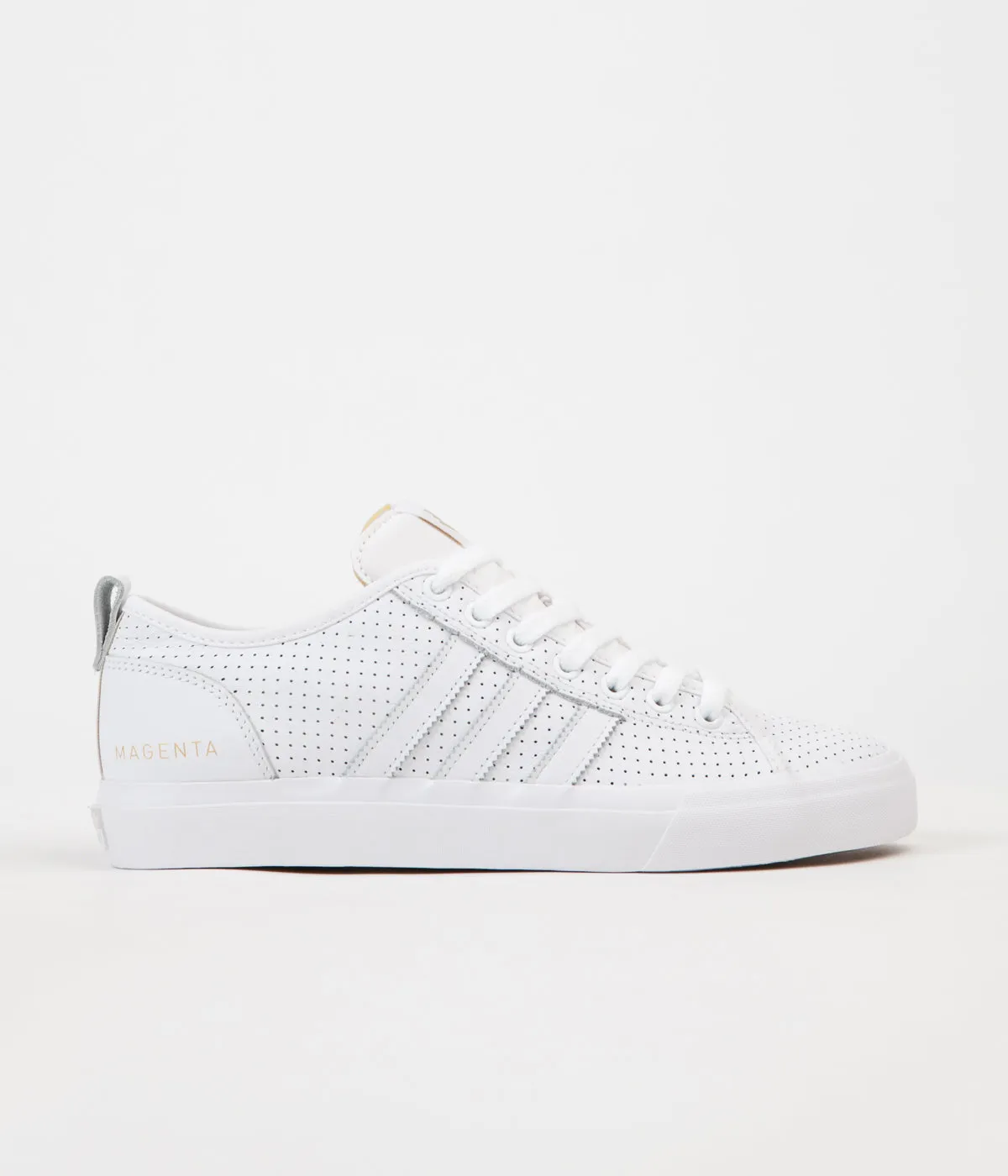 Adidas x Magenta Matchcourt Shoes - White / Gold / Gum
