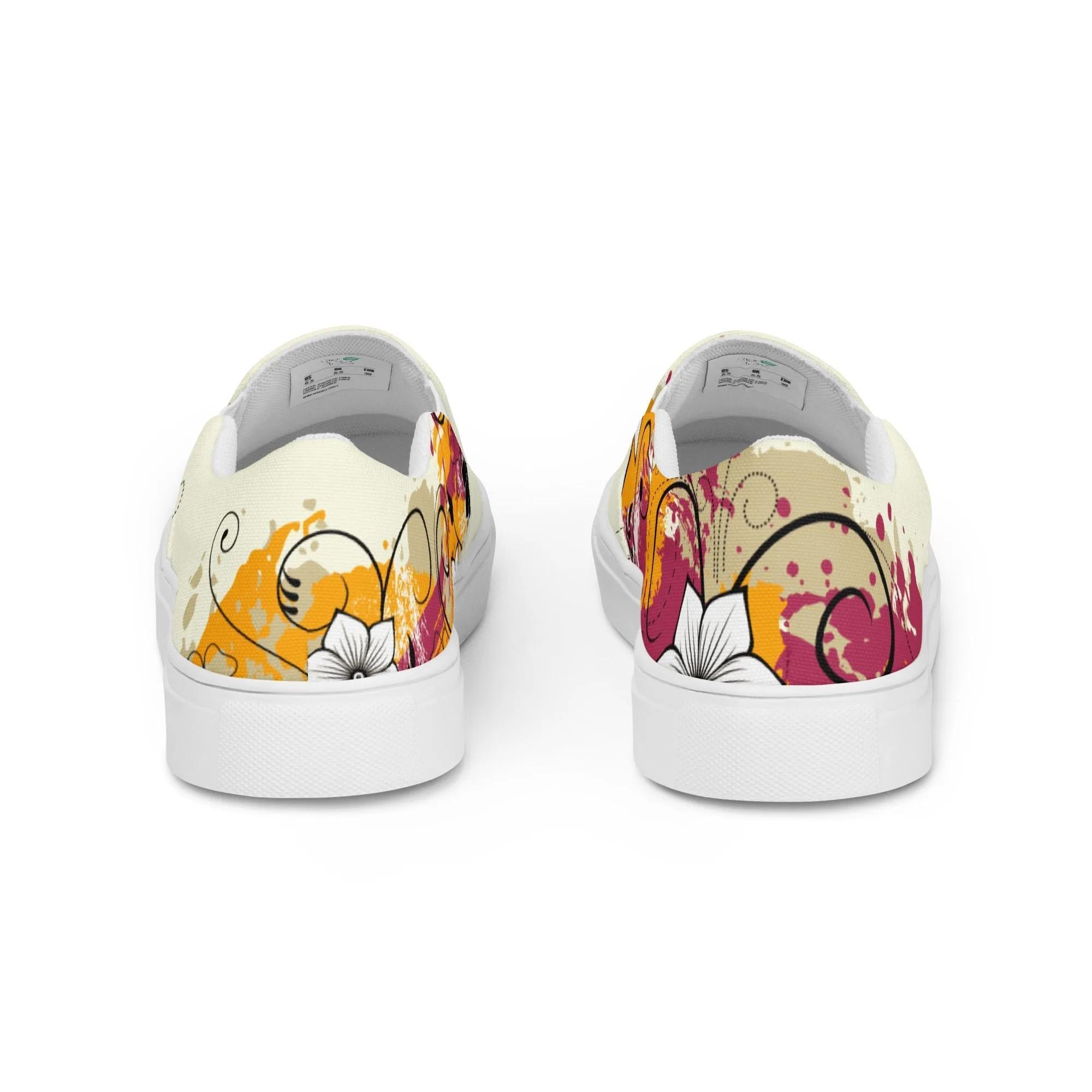 Art Fleur Women’s Slip-on Canvas Sneakers