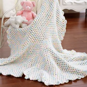 Bernat Round Blanket To Crochet