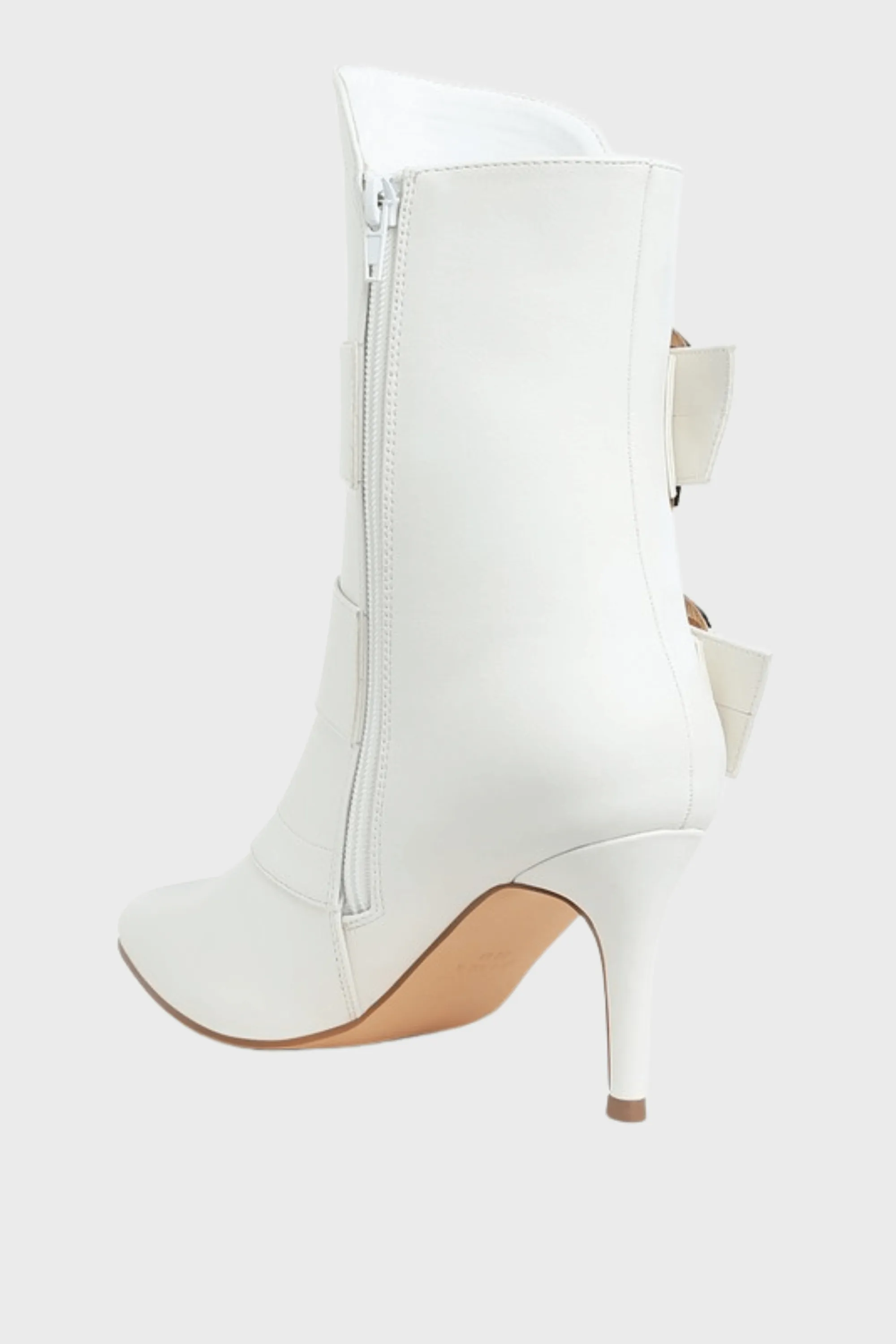 Buckle Strap Ankle Boots