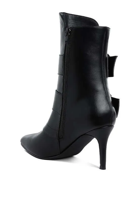 Buckle Strap Ankle Boots