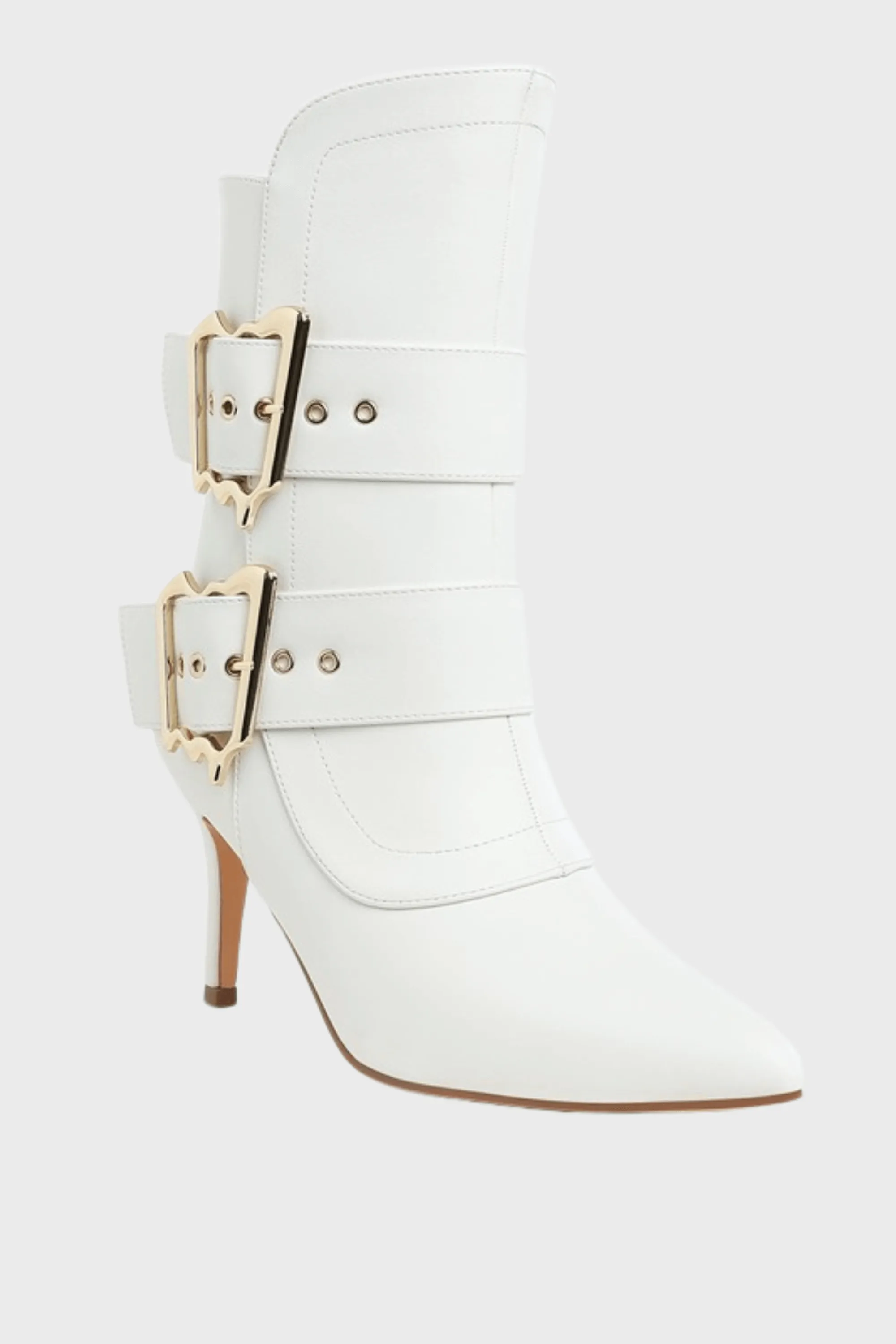 Buckle Strap Ankle Boots