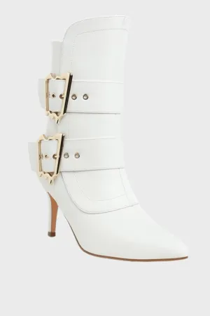 Buckle Strap Ankle Boots