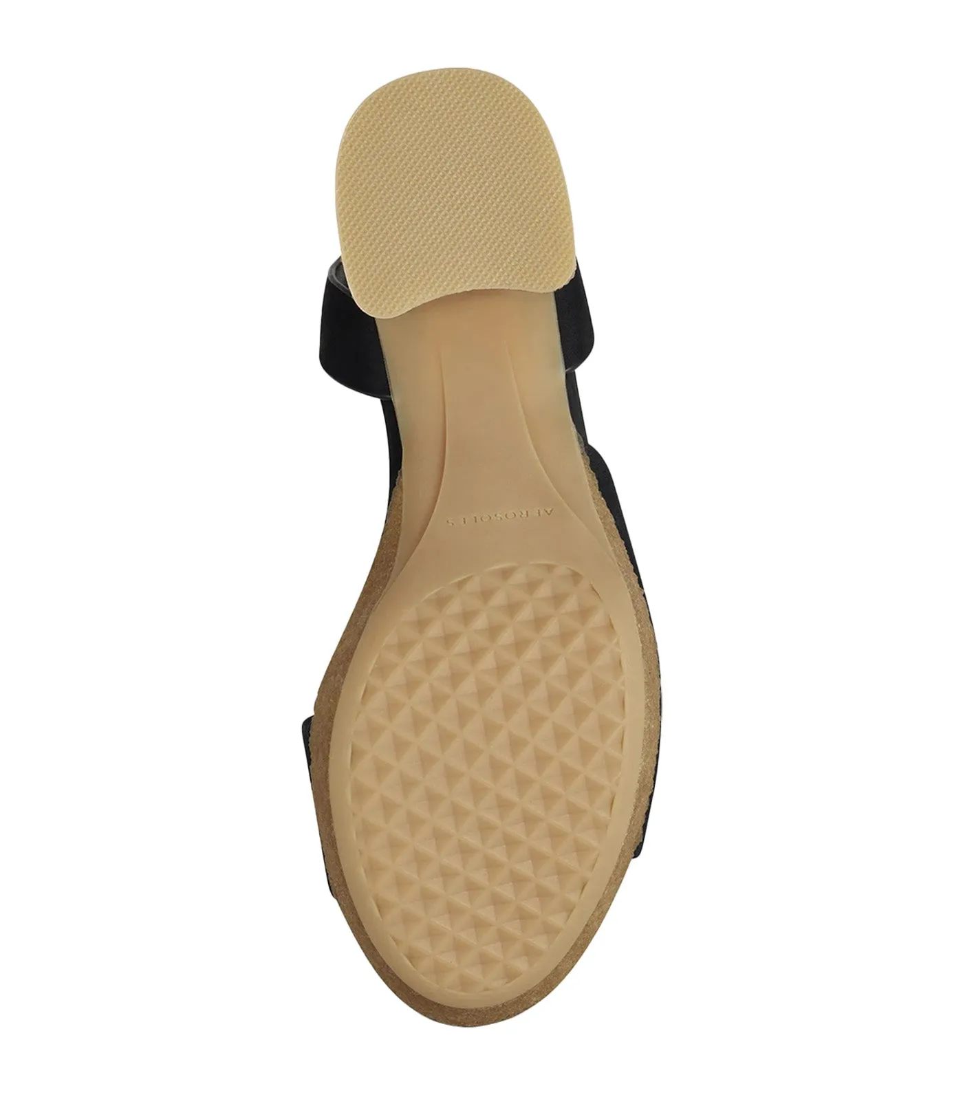 Cal Heel Sandals Black