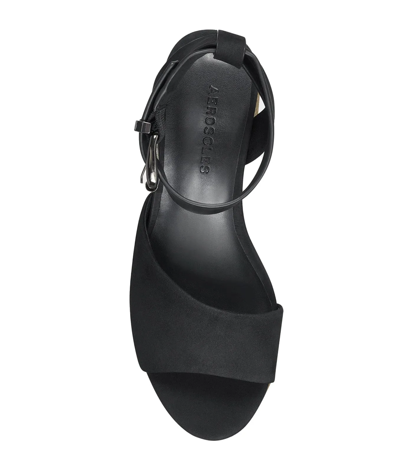 Cal Heel Sandals Black
