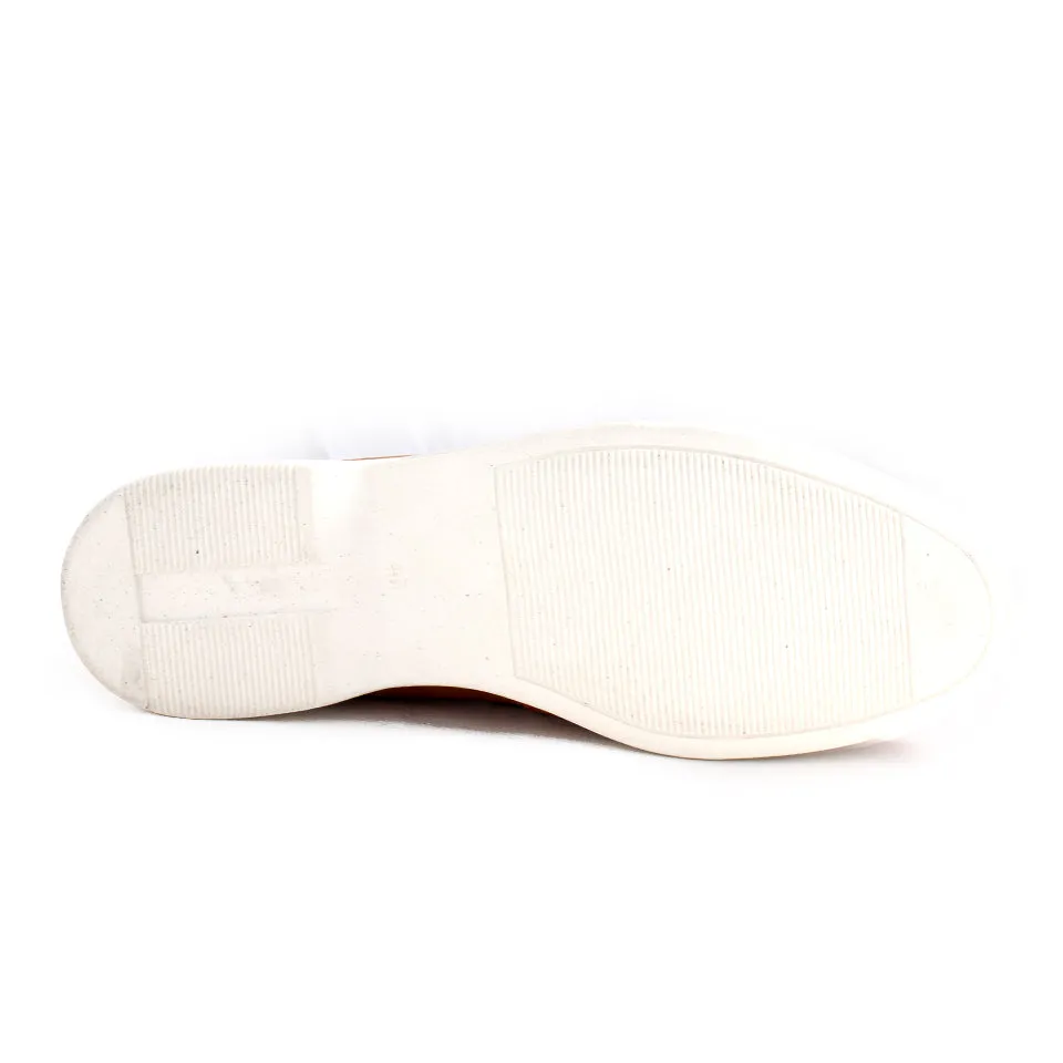 casual topsider shoes / honey / made in Turkey -7783