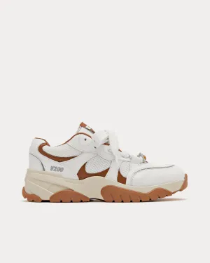 Catfish Lo White / Camel Low Top Sneakers