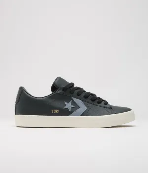 Converse PL Vulc Pro Ox Shoes - Black / Lunar Grey / Egret
