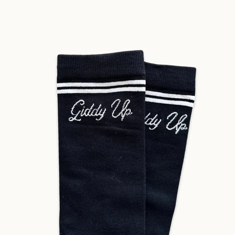 Dreamers & Schemers- Giddy Up Tall Boot Socks
