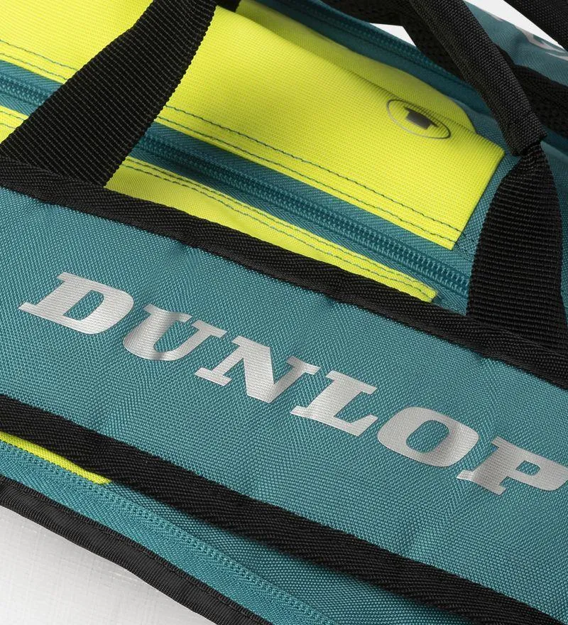 Dunlop SX Performance 12 Racket Badminton Bag - Teal / Black / Yellow