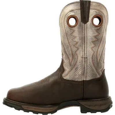 Durango 11" Western Ventilated Composite Toe Dark Brown/Fog Durango® Maverick XP™-Metatarsal Protection