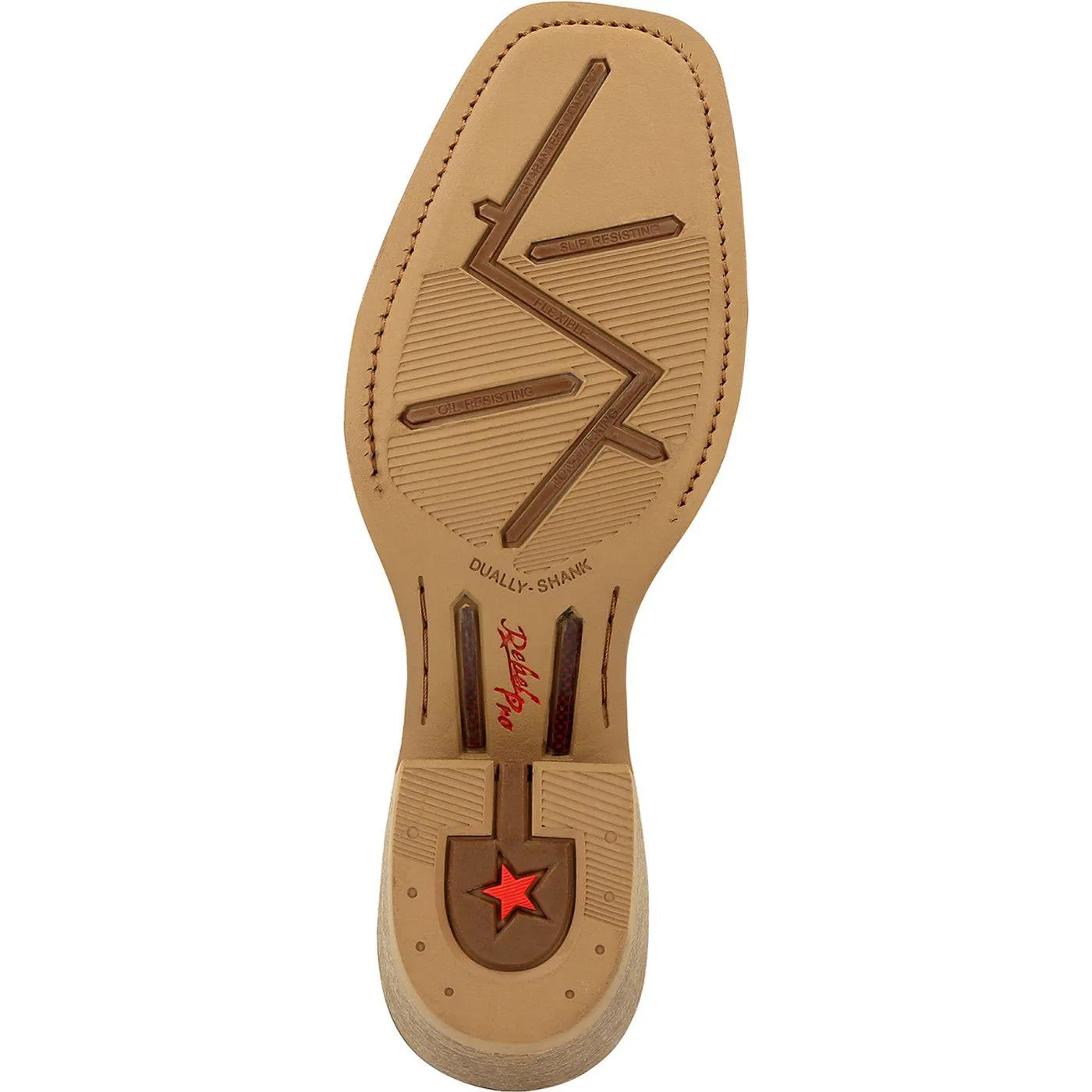 Durango® Rebel Pro™ Golden Brown Buckaroo Western Saddle Boot