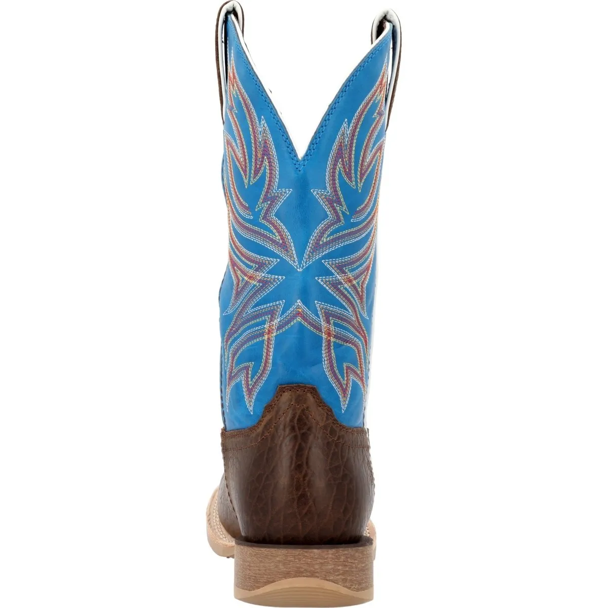 Durango Rebel Pro Men's Pull-on Western Work Boots Ddb0421 In Bay Brown And Brilliant Blue