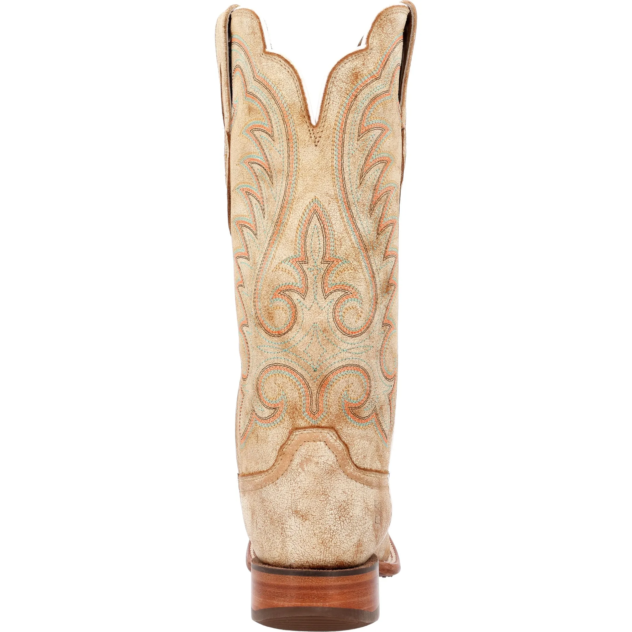 Durango Women's Cremello Leather Square Toe Boot DRD0455