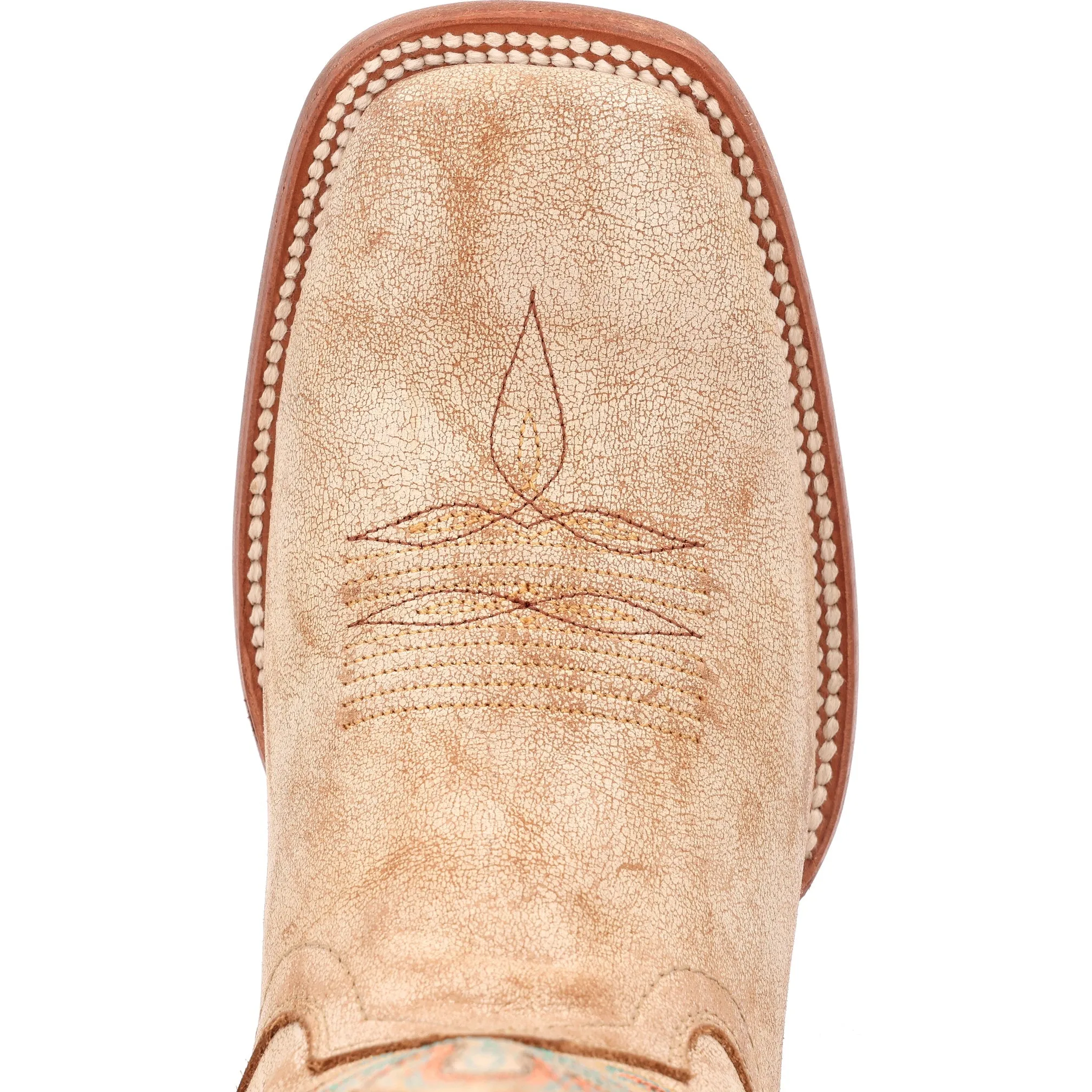 Durango Women's Cremello Leather Square Toe Boot DRD0455