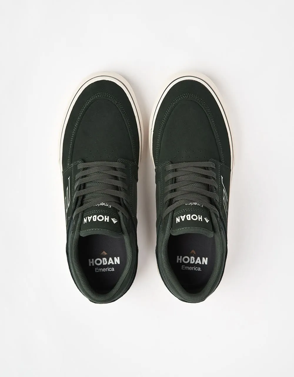 Emerica Hoban Skate Shoes - Forest