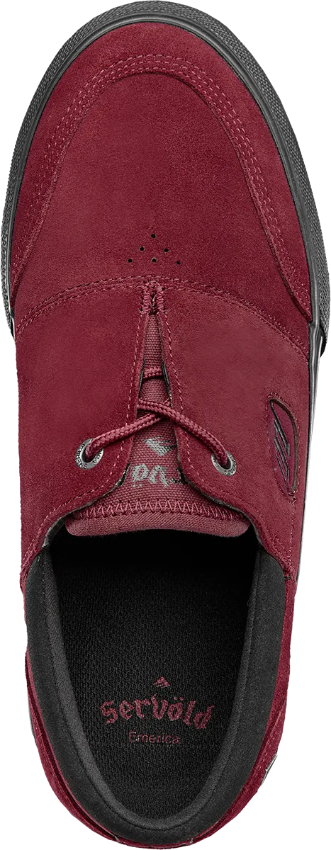 Emerica Mens Servold Oxblood Shoes