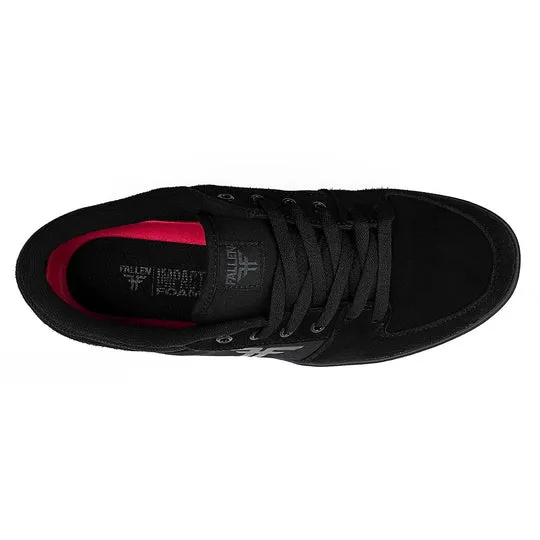 FALLEN PATRIOT FULL BLACK SKATEBOARD SHOES