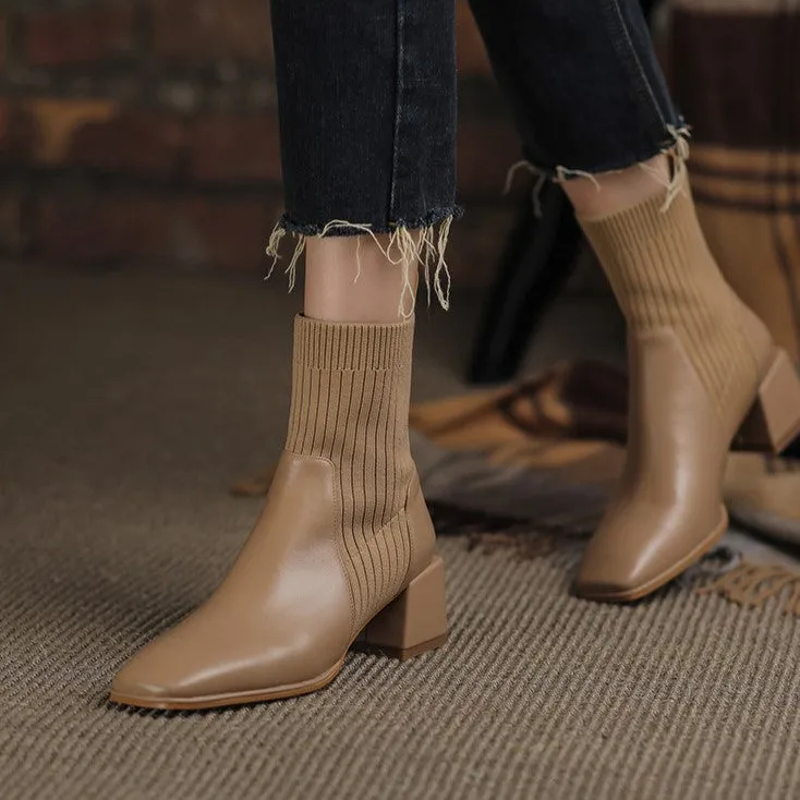 FINLEY JAMES SOCK KNIT BOOTIES