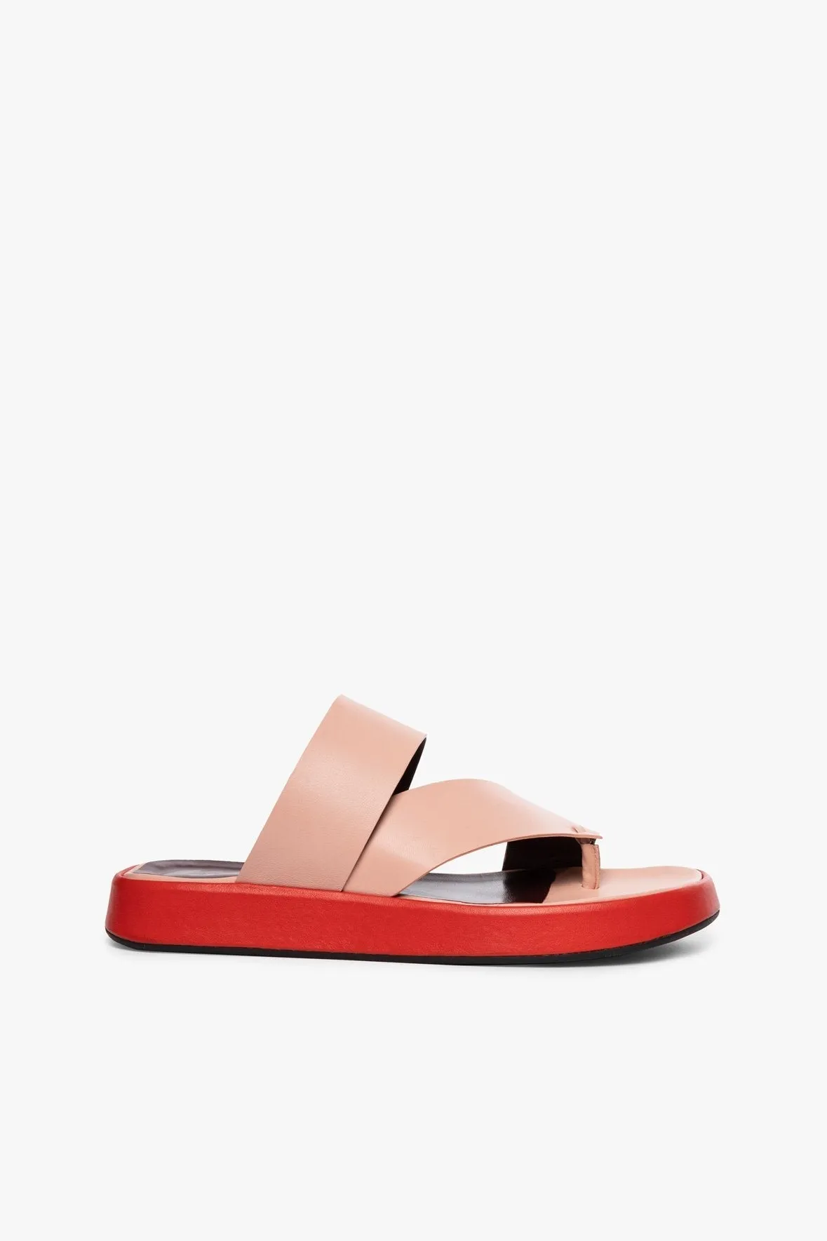 FLY FLATFORM SANDAL | DARK BLUSH TOMATO