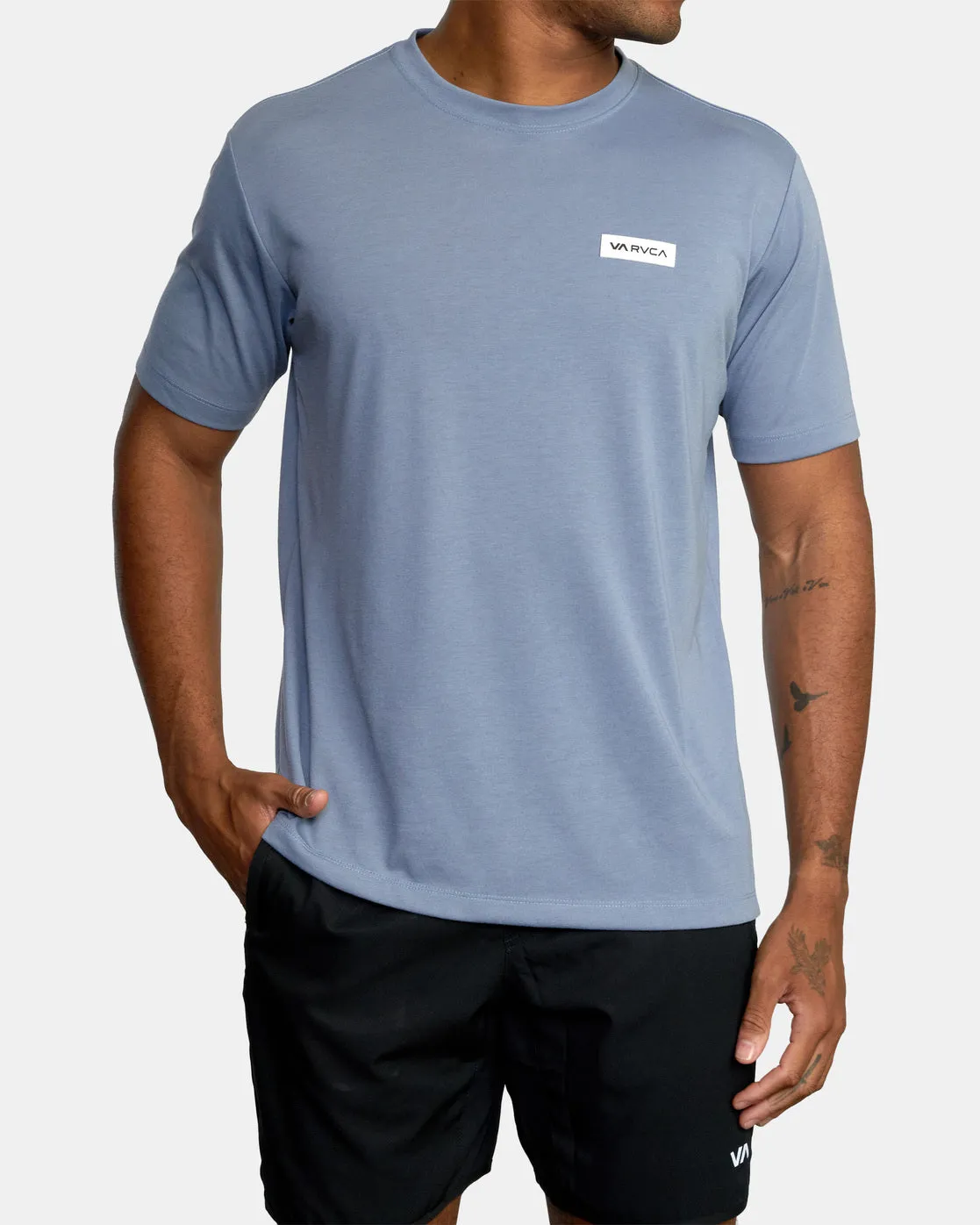 Icon Workout Shirt - Blue Slate