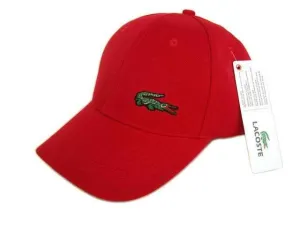 Lacoste Sport Men's Croc Cap Red