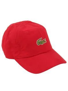 Lacoste Sport Men's Croc Cap Red