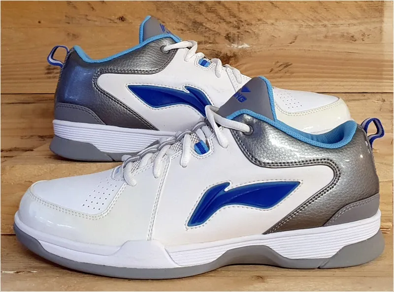 Li-Ning Expert Running Trainers XC1108 White/Sky Blue/Grey UK9/US10/EU43.5