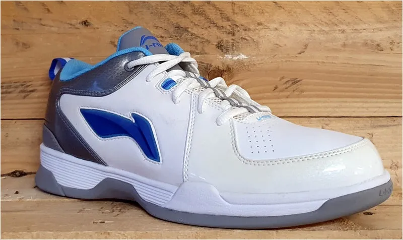 Li-Ning Expert Running Trainers XC1108 White/Sky Blue/Grey UK9/US10/EU43.5