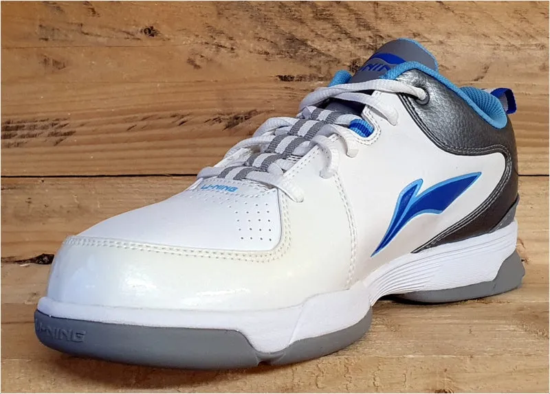 Li-Ning Expert Running Trainers XC1108 White/Sky Blue/Grey UK9/US10/EU43.5