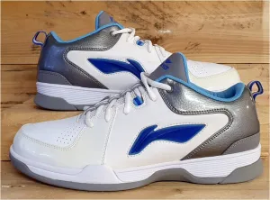 Li-Ning Expert Running Trainers XC1108 White/Sky Blue/Grey UK9/US10/EU43.5