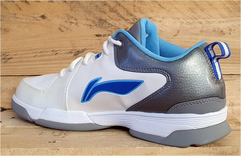 Li-Ning Expert Running Trainers XC1108 White/Sky Blue/Grey UK9/US10/EU43.5