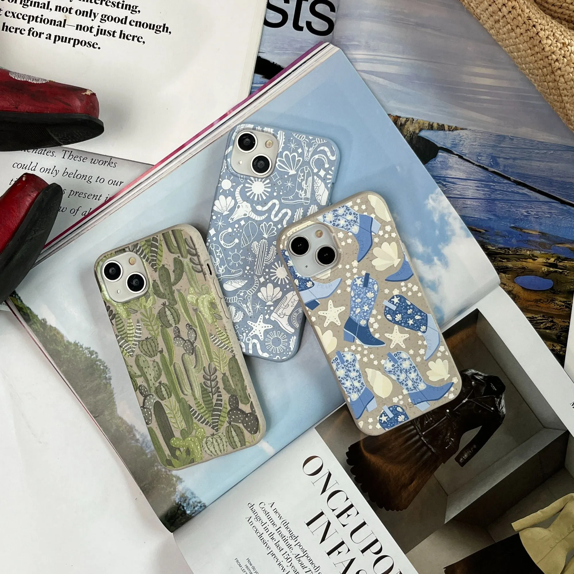 London Fog Shells and Boots iPhone 14 Pro Case