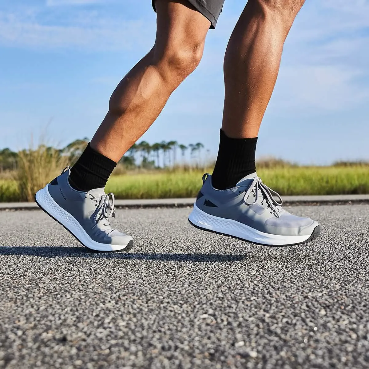 Men's Rough Runner - Speed Grey   White