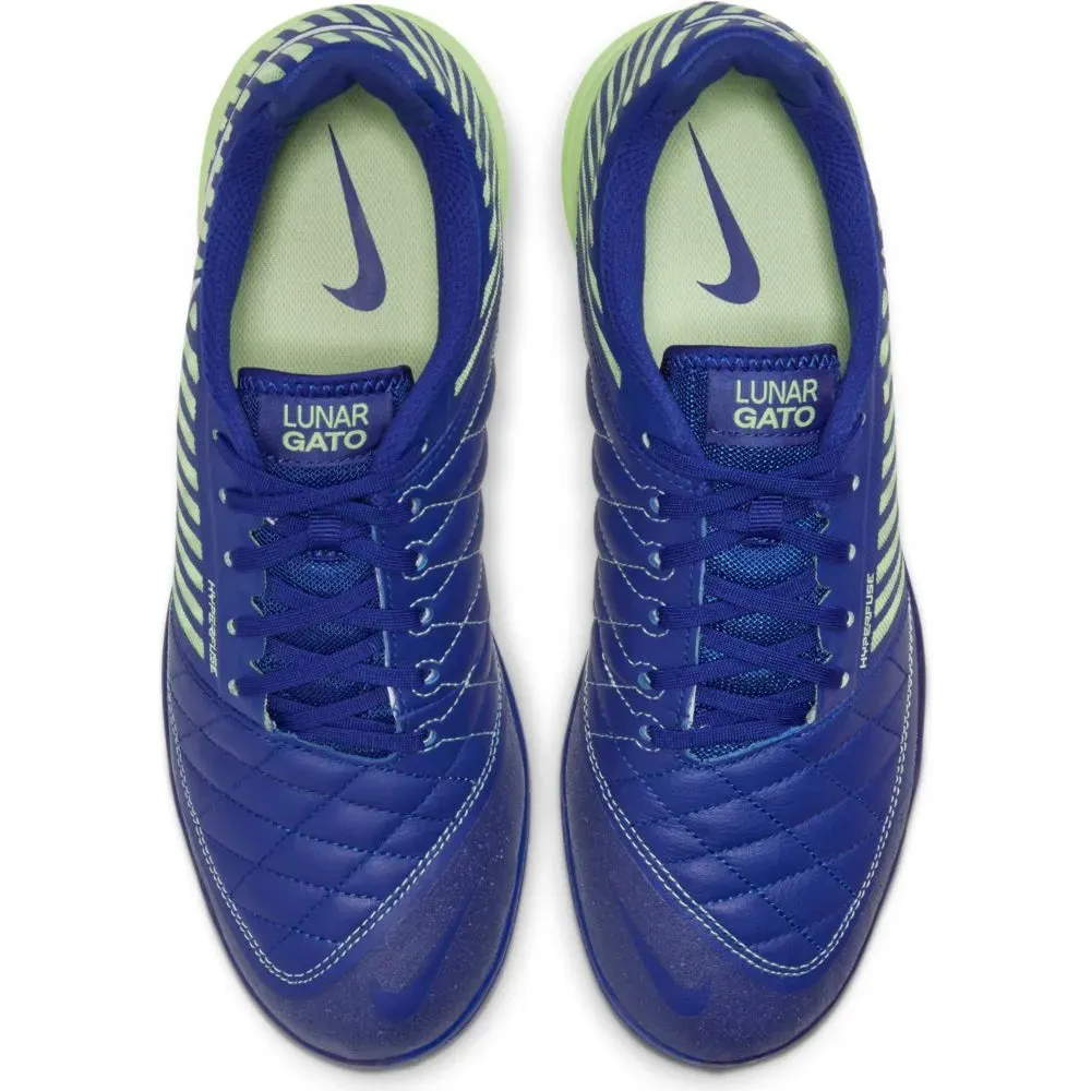 Nike Lunargato II IC - Blue-Volt