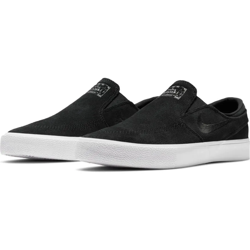 Nike SB Janoski Slip RM Skate Shoe - Off Noir/Off Noir-Off Noir