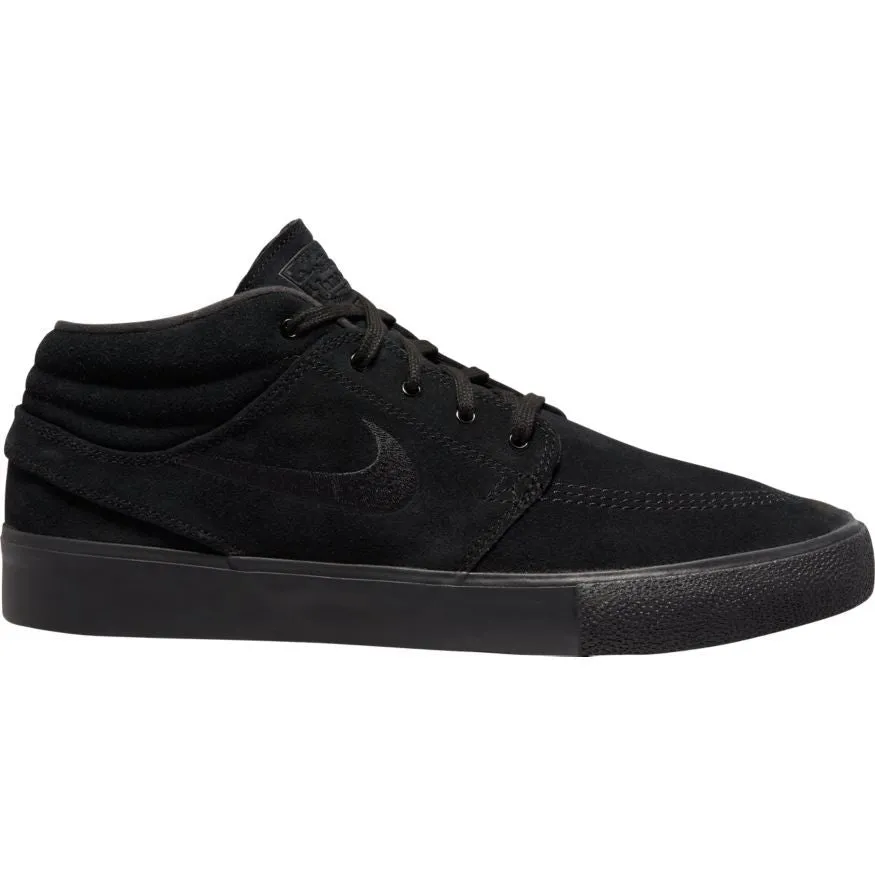 Nike SB Zoom Janoski Mid RM Skateboard Shoe - Black/Black