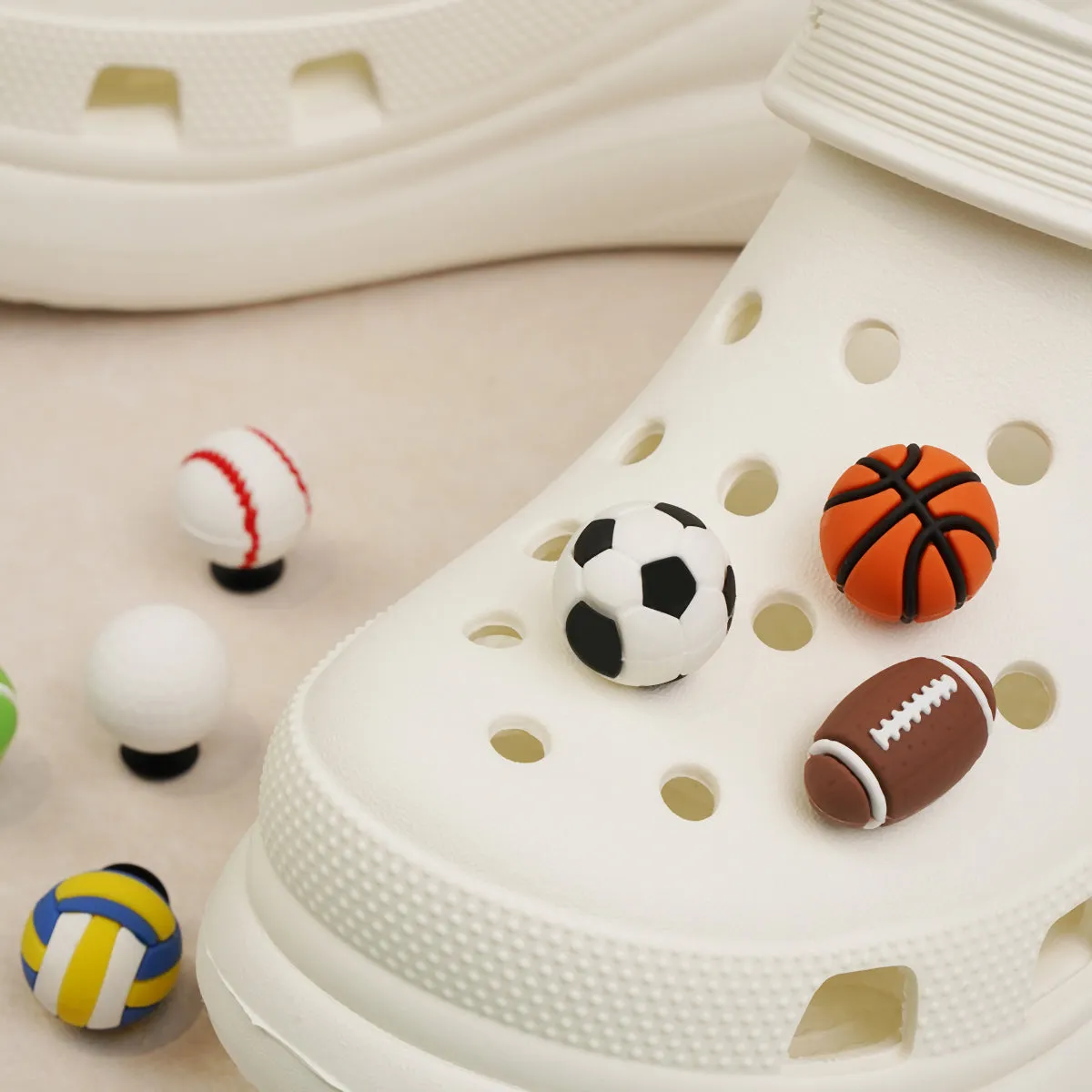Owllaser Tennis Charms for Shoes, Accessories for Crocs Shoes