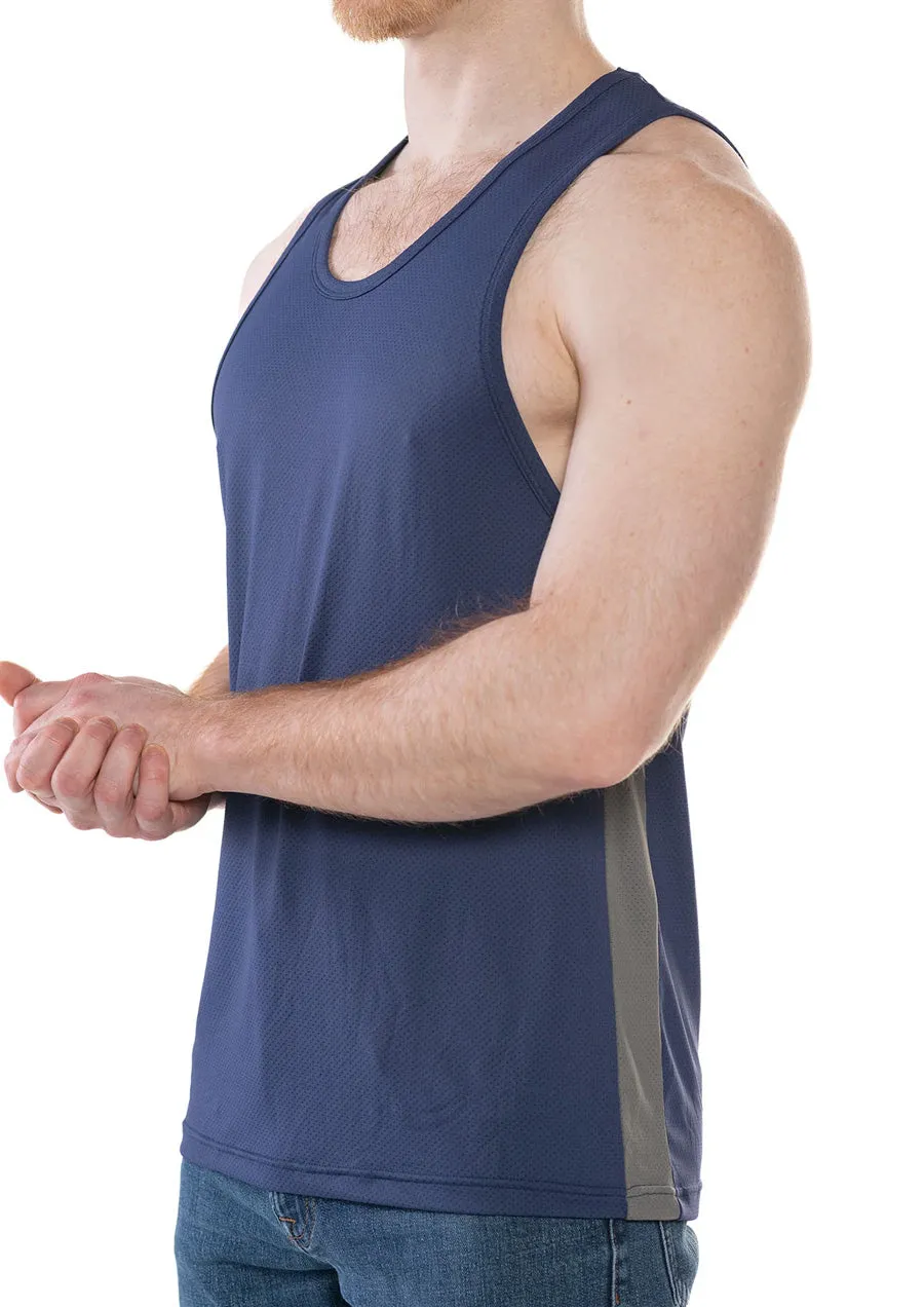 Race Point Tank Top (Navy)