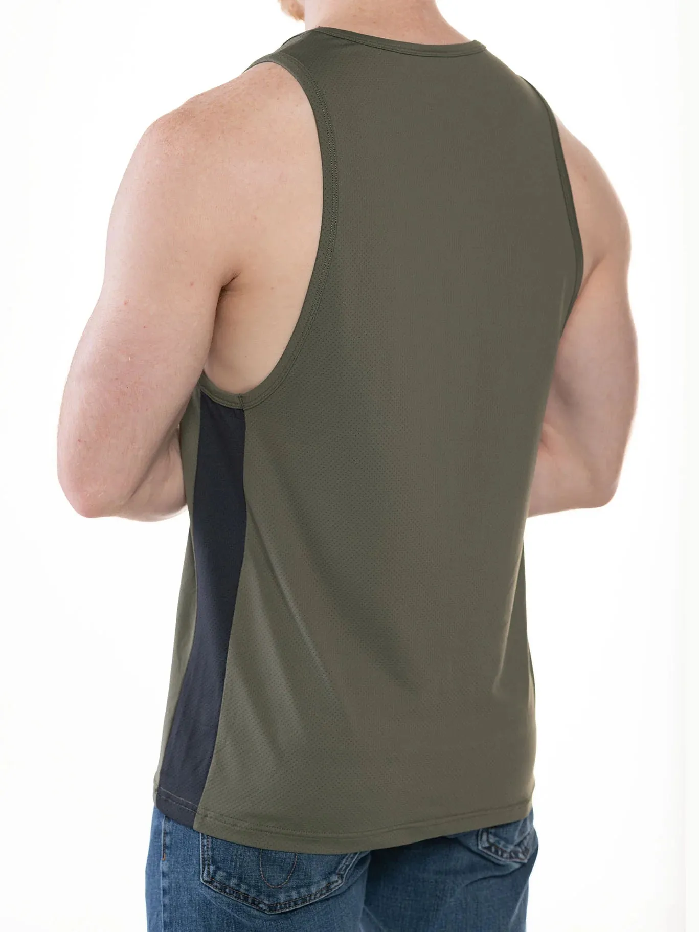 Race Point Tank Top (Olive)