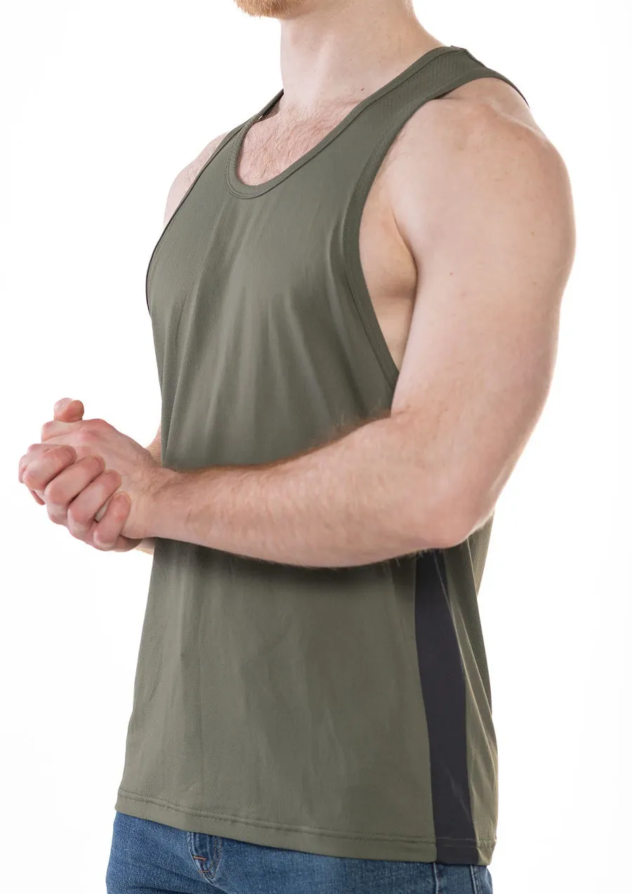 Race Point Tank Top (Olive)